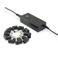 Conceptronic CNB65 adaptador e inversor de corriente Interior 65 W Negro