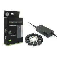 Conceptronic CNB65 adaptador e inversor de corriente Interior 65 W Negro