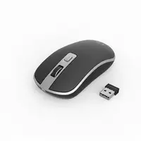 Gembird MUSW-4B-06-BS ratón Oficina Ambidextro RF inalámbrico Óptico 1600 DPI