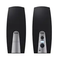 Trust 24660 conjunto de altavoces 5 W PC/ordenador portátil Negro, Metálico 2.0 ca