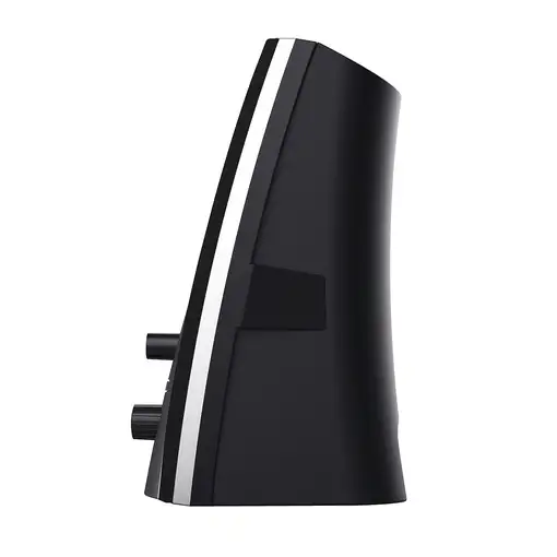 Trust 24660 conjunto de altavoces 5 W PC/ordenador portátil Negro, Metálico 2.0 ca