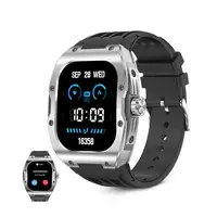Ksix Smartwatch Hero, Pantalla AMOLED 1,95", Aut. 7 días, Modos deporte y salud, A