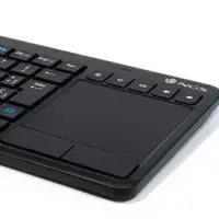 NGS TV Warrior, AZERTY, FR teclado Hogar RF inalámbrico Francés Negro