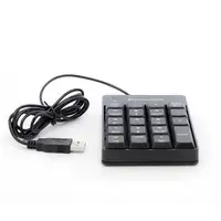 Phoenix Technologies PHNUMERICALPADB teclado numérico Universal USB Negro