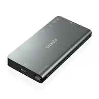 AISENS USB-C Dock 8 en 1, USB-C a 1xHDMI, 1xRJ45, 3xUSB-A, 1xUSB-C Datos+PD, 1xSD,