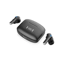 Ksix Auriculares inalámbricos Noise Cancel 3, ANC + ENC, Autonomía 6+12 h, Control