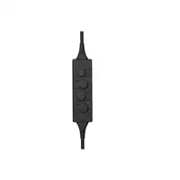 Nilox NXAUSB01 auricular y casco Auriculares Alámbrico Llamadas/Música Negro
