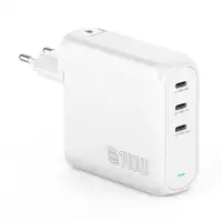 4smarts GaN Flex Pro Universal Blanco Corriente alterna Carga rápida Interior