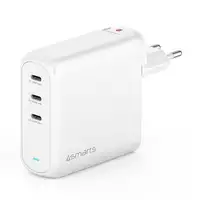 4smarts GaN Flex Pro Universal Blanco Corriente alterna Carga rápida Interior