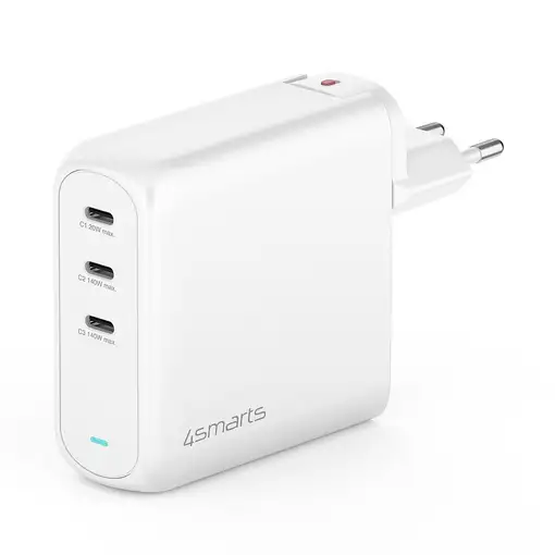 4smarts GaN Flex Pro Universal Blanco Corriente alterna Carga rápida Interior