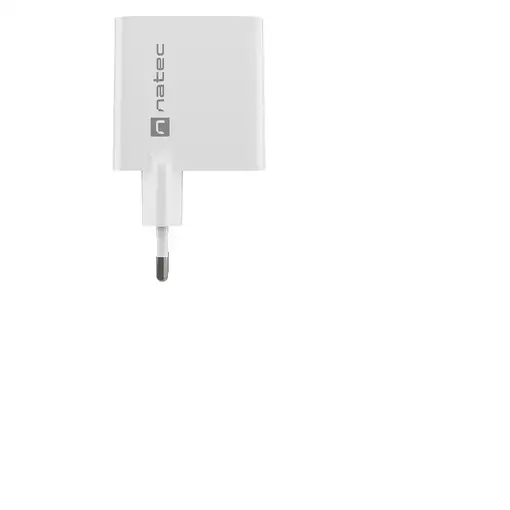 NATEC NUC-2142 cargador de dispositivo móvil Universal Blanco Corriente alterna Ca