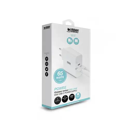 Urban Factory Powee Universal Blanco Corriente alterna Interior
