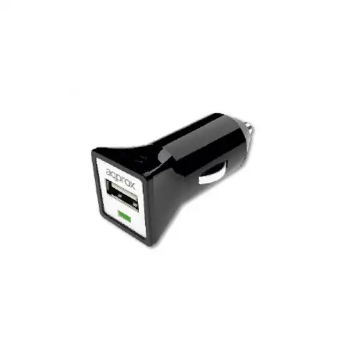 Approx APPUSBCARB cargador de dispositivo móvil Universal Negro Encendedor de ciga