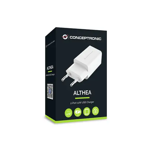Conceptronic ALTHEA06W cargador de dispositivo móvil Universal Blanco Corriente al