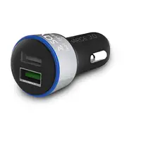 Savio SA-06/B cargador de dispositivo móvil Smartphone Negro Encendedor de cigarri