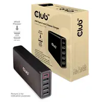 CLUB3D CAC-1903EU cargador de dispositivo móvil Universal Negro Corriente alterna