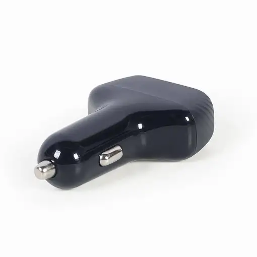 Gembird TA-U2QC3-CAR-01 cargador de dispositivo móvil Universal Negro Encendedor d