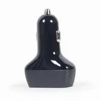 Gembird TA-U2QC3-CAR-01 cargador de dispositivo móvil Universal Negro Encendedor d