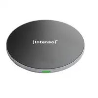 Intenso BA2 Smartphone Negro, Plata USB Cargador inalámbrico Carga rápida Interior