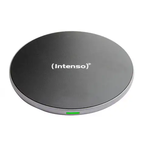 Intenso BA2 Smartphone Negro, Plata USB Cargador inalámbrico Carga rápida Interior