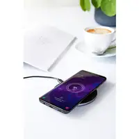 Intenso BA2 Smartphone Negro, Plata USB Cargador inalámbrico Carga rápida Interior