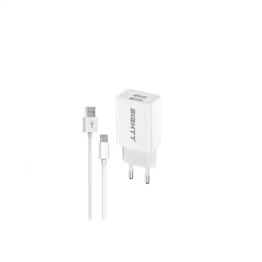 Eightt ECW-IP cargador de dispositivo móvil Universal Blanco Corriente alterna Int