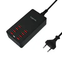 LogiLink PA0140 cargador de dispositivo móvil Universal Negro Corriente alterna In