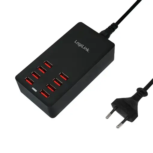 LogiLink PA0140 cargador de dispositivo móvil Universal Negro Corriente alterna In