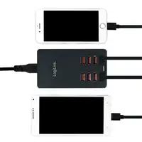 LogiLink PA0140 cargador de dispositivo móvil Universal Negro Corriente alterna In