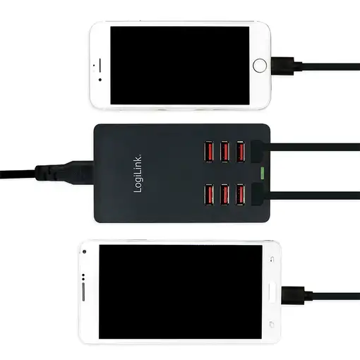 LogiLink PA0140 cargador de dispositivo móvil Universal Negro Corriente alterna In