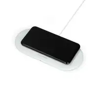 Ksix Cargador inalámbrico 3en1 15 W, Tec. Qi, Compat. móvil, Airpods y Apple Watch