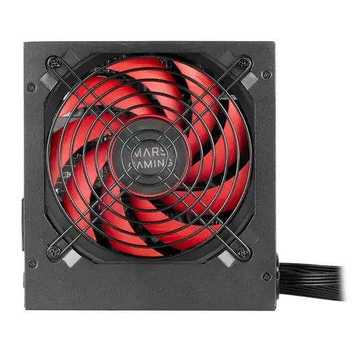 Mars Gaming MPIII650, Fuente Alimentación PC ATX 650W, 5 Años de Garantía, 85% Efi