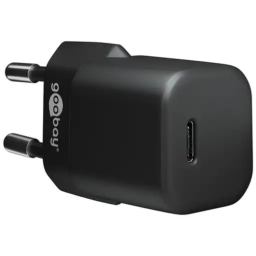 Goobay 64574 cargador de dispositivo móvil Smartphone Negro Corriente alterna Carg
