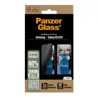 PanzerGlass ® Privacy Screen Protector Samsung Galaxy S25 | S24 | Ultra-Wide Fit P