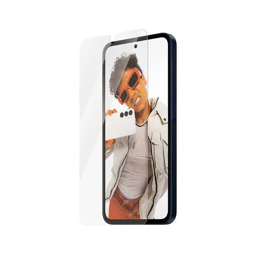 PanzerGlass SAFE. by ® Screen Protector Samsung Galaxy A36 5G | Ultra-Wide Fit w.