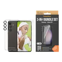 PanzerGlass ® 3-in-1 Protection Pack Samsung Galaxy S24+ | Ultra-Wide Fit w. EasyA