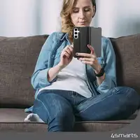 4smarts 540973 funda para teléfono móvil 17 cm (6.7") Libro Negro