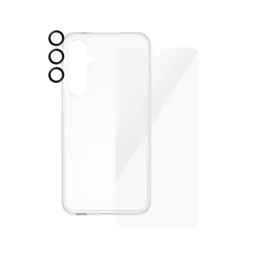 PanzerGlass SAFE. by ® 3-in-1 Protection Pack Samsung Galaxy A55 5G Protector de p