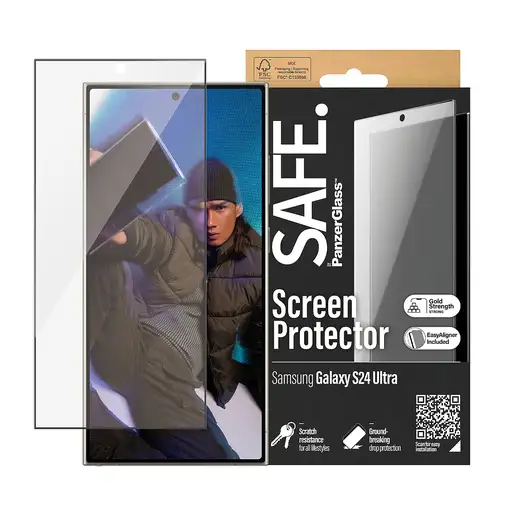 PanzerGlass SAFE95668 protector de pantalla o trasero para teléfono móvil Samsung