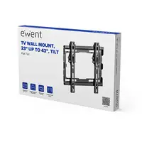 Ewent EW1506 soporte para TV 106,7 cm (42") Negro