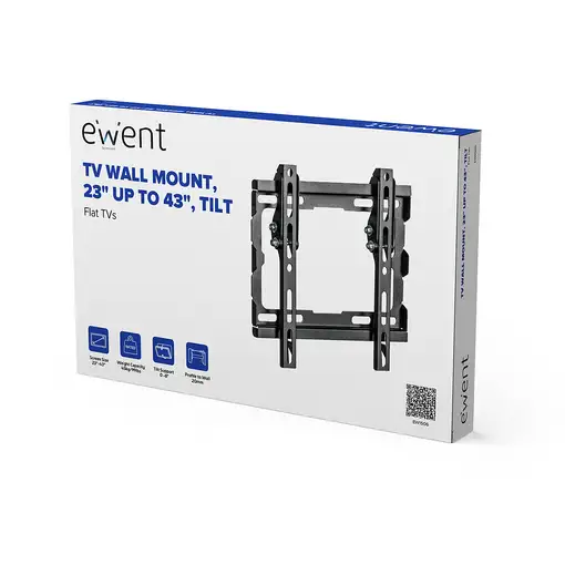 Ewent EW1506 soporte para TV 106,7 cm (42") Negro