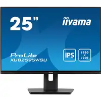 iiyama ProLite XUB2595WSU-B5 pantalla para PC 63,5 cm (25") 1920 x 1200 Pixeles WU