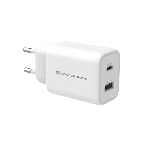 Conceptronic ALTHEA11W cargador de dispositivo móvil Universal Blanco Corriente al