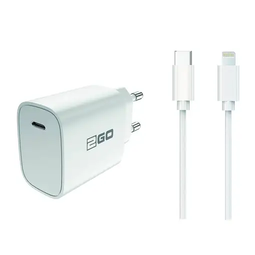 2GO 797277 cargador de dispositivo móvil Universal Blanco Corriente alterna Interi