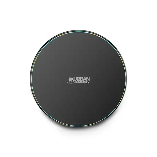 Urban Factory Powee Smartphone Negro, Azul USB Cargador inalámbrico Interior