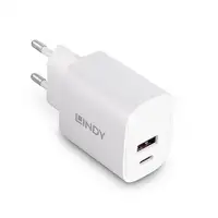 Lindy 73413 cargador de dispositivo móvil Universal Blanco Corriente alterna Carga