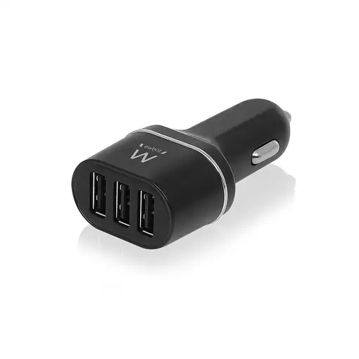 Ewent EW1202 cargador de dispositivo móvil Universal Negro Encendedor de cigarrill