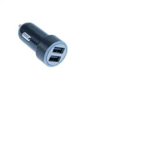 MediaRange MRMA103 cargador de dispositivo móvil Universal Negro, Plata USB Auto