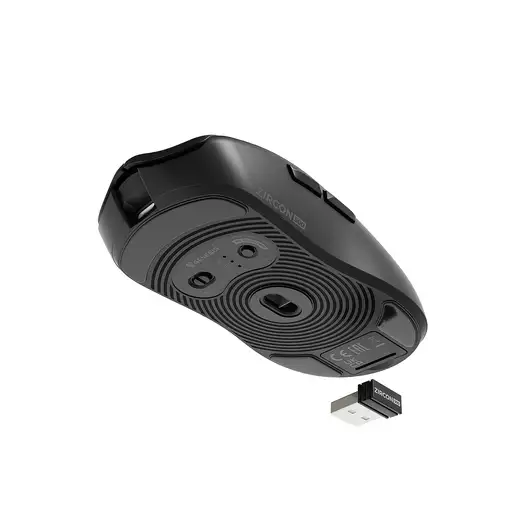 GENESIS Zircon 500 ratón Juego mano derecha RF Wireless + Bluetooth + USB Type-C Ó