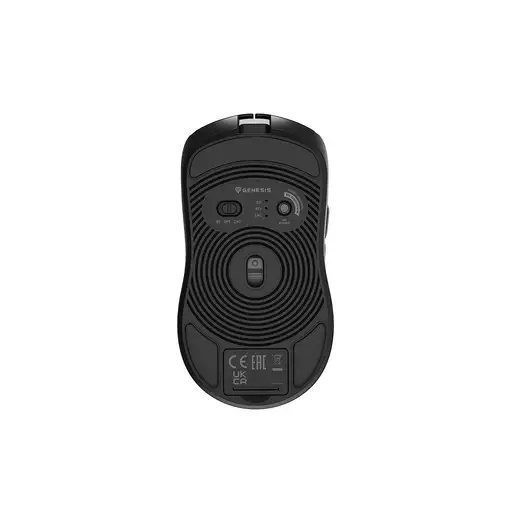 GENESIS Zircon 500 ratón Juego mano derecha RF Wireless + Bluetooth + USB Type-C Ó